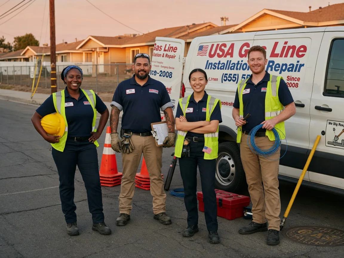 Gas Line Installation company in Edinburg, ND
